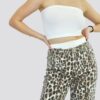 Jeans doble pretina, animal print - Imagen 2