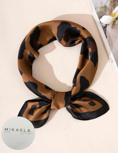 Mascada animal print leopardo