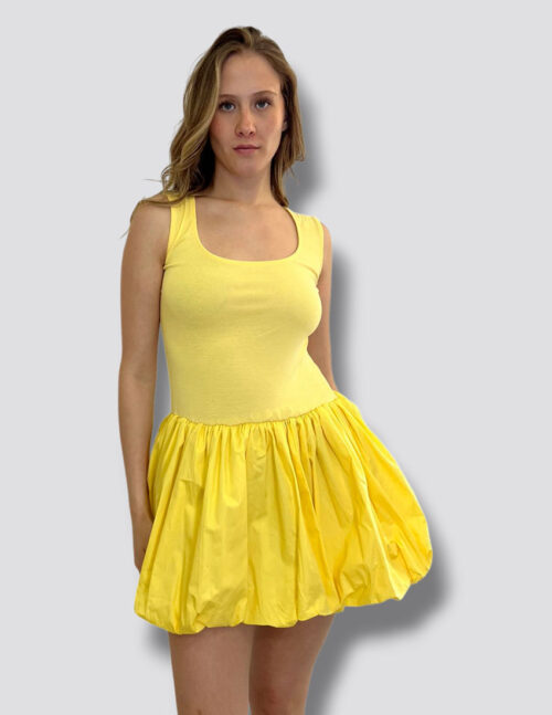 Vestido corto globo, varios colores - Imagen 4