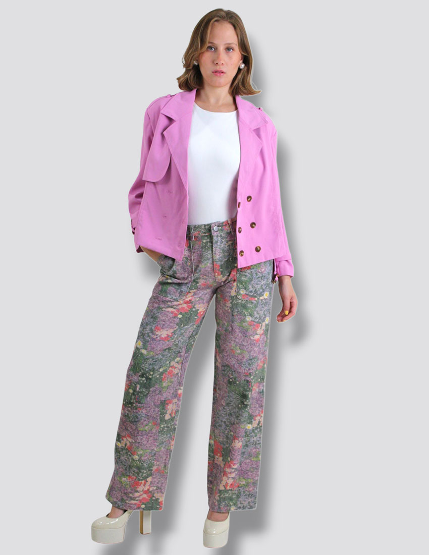 Gabardina corta varios colores