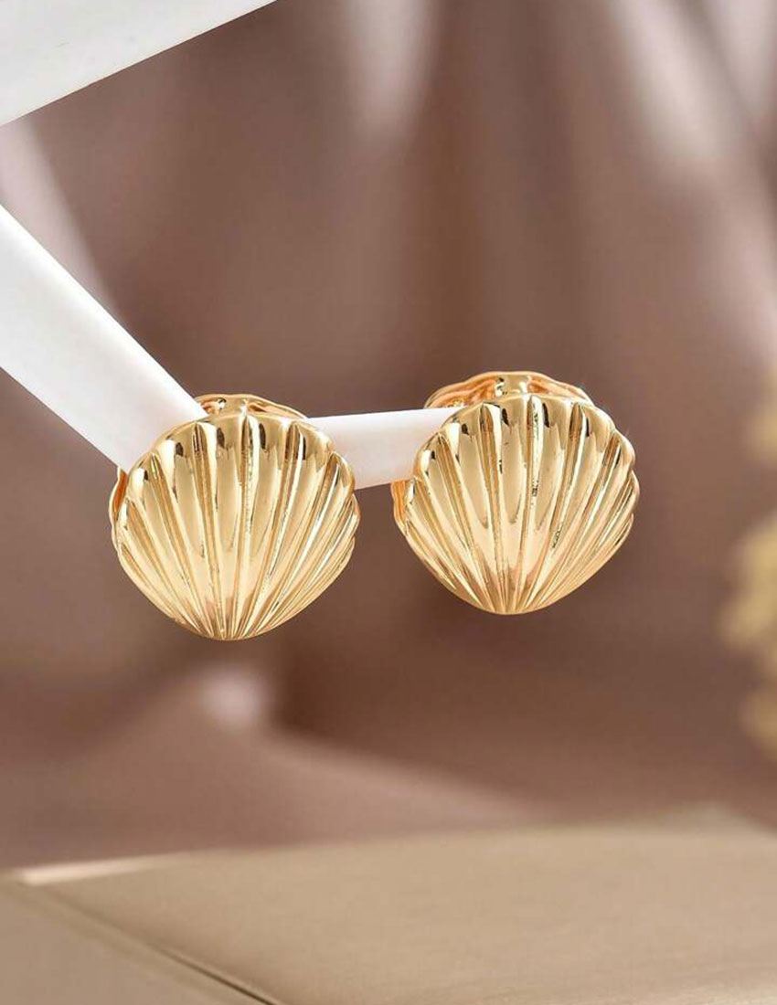 Aretes diseño concha
