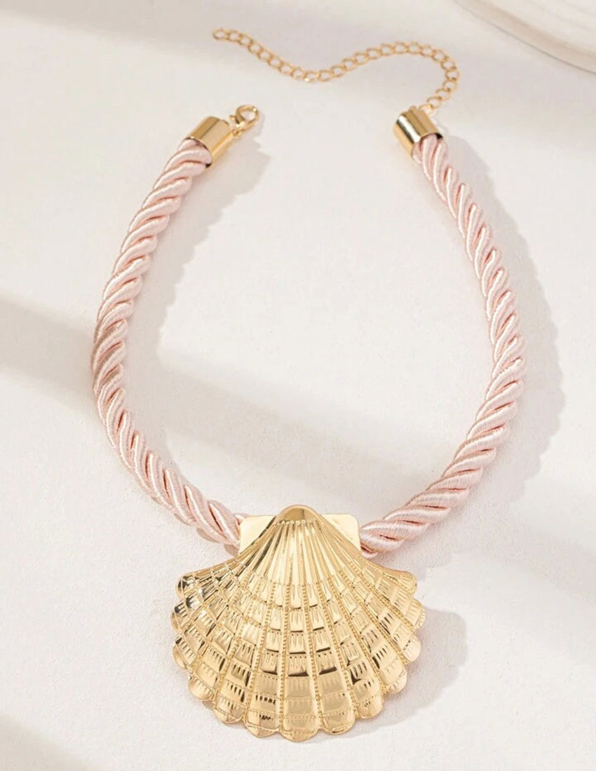 Collares cordon trenzado de satin  con dije diferentes diseños