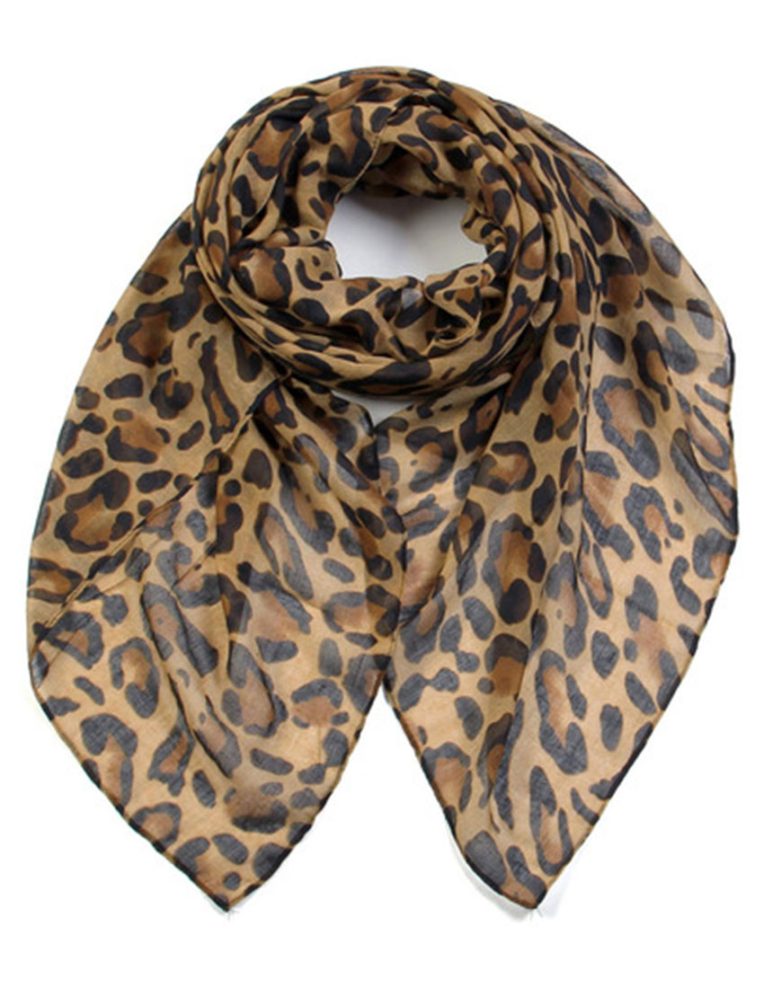 Pashmina diseño animal print