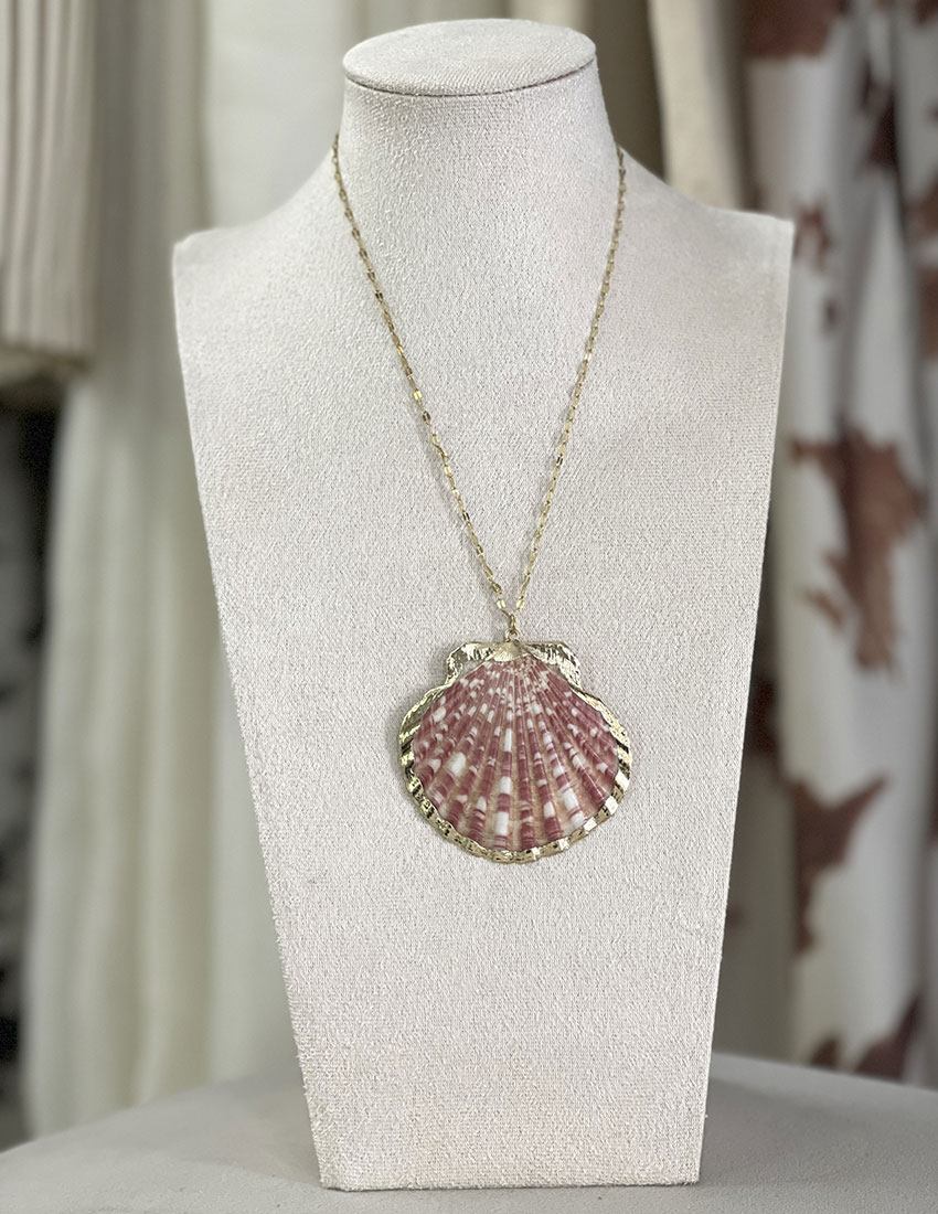 Cadena con dije scallop