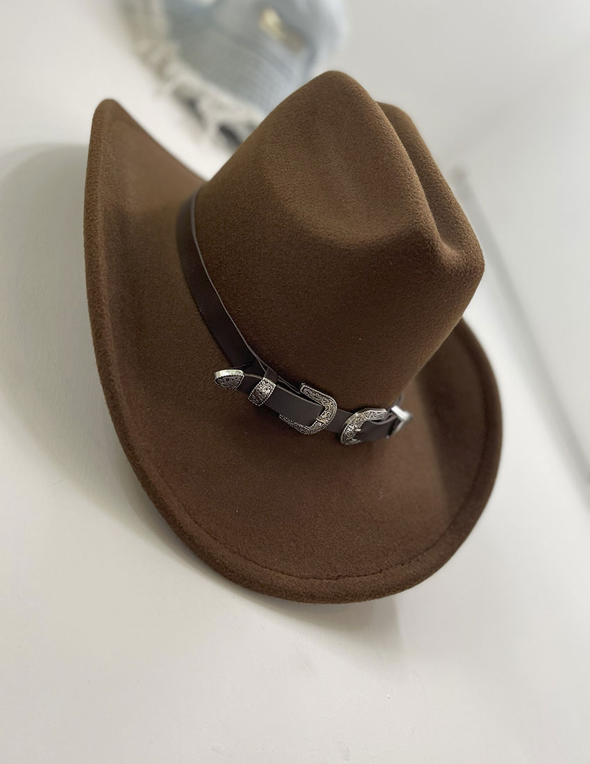 Texana imitacion gamusa con toquilla western