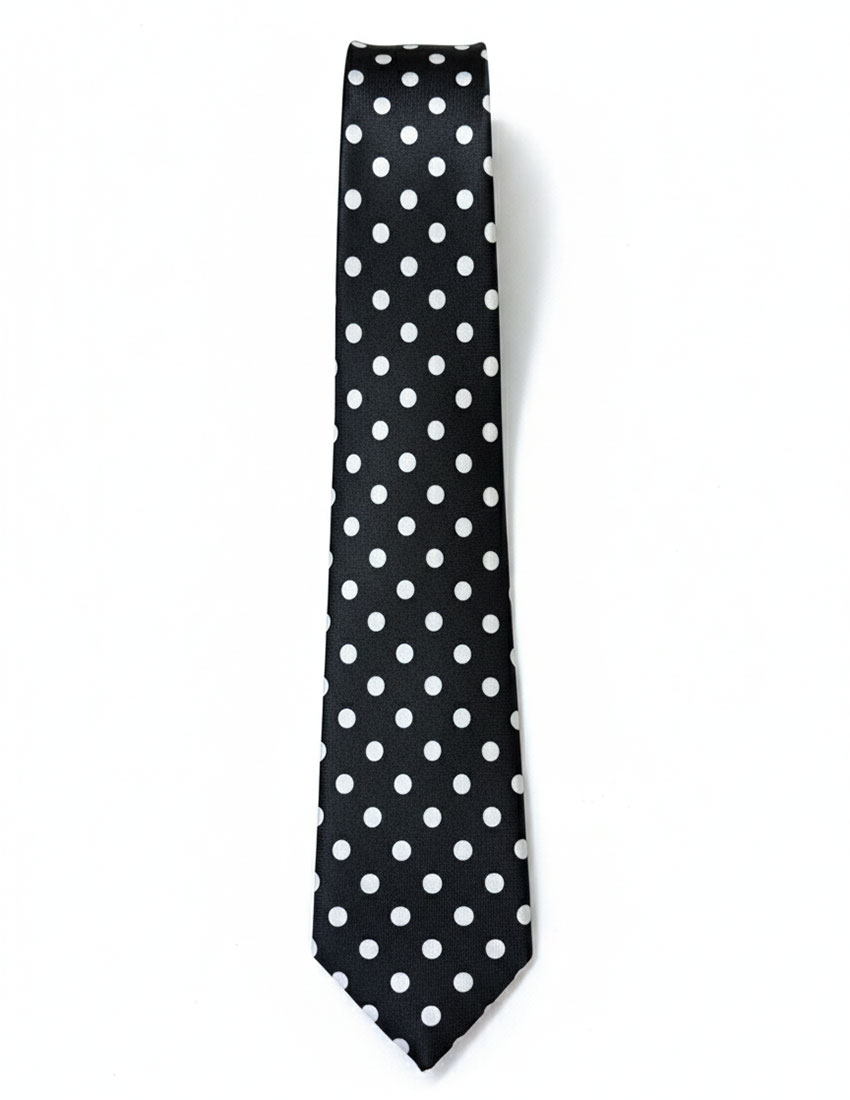 Corbata polka dots